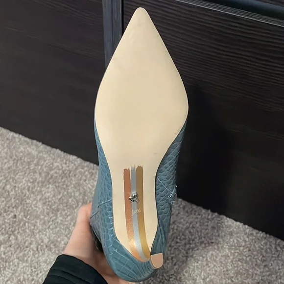 SAM EDELMAN FRAYA CROC BOOT IN IRIS - Picture 6 of 7